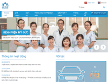 Tablet Screenshot of myduchospital.vn